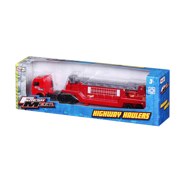 MAISTO 11021 WÓZ Z DRABINĄ CZERWONY