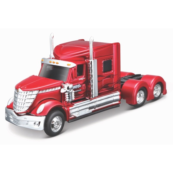 MAISTO 12389 CIĘŻARÓWKA INTER.LONESTAR CZERW.1/64