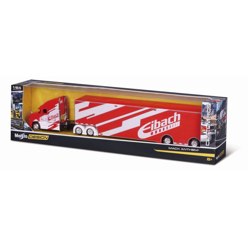 MAISTO 12418 CIĘŻARÓWKA MACK ANTHEM EIBACH 1/64