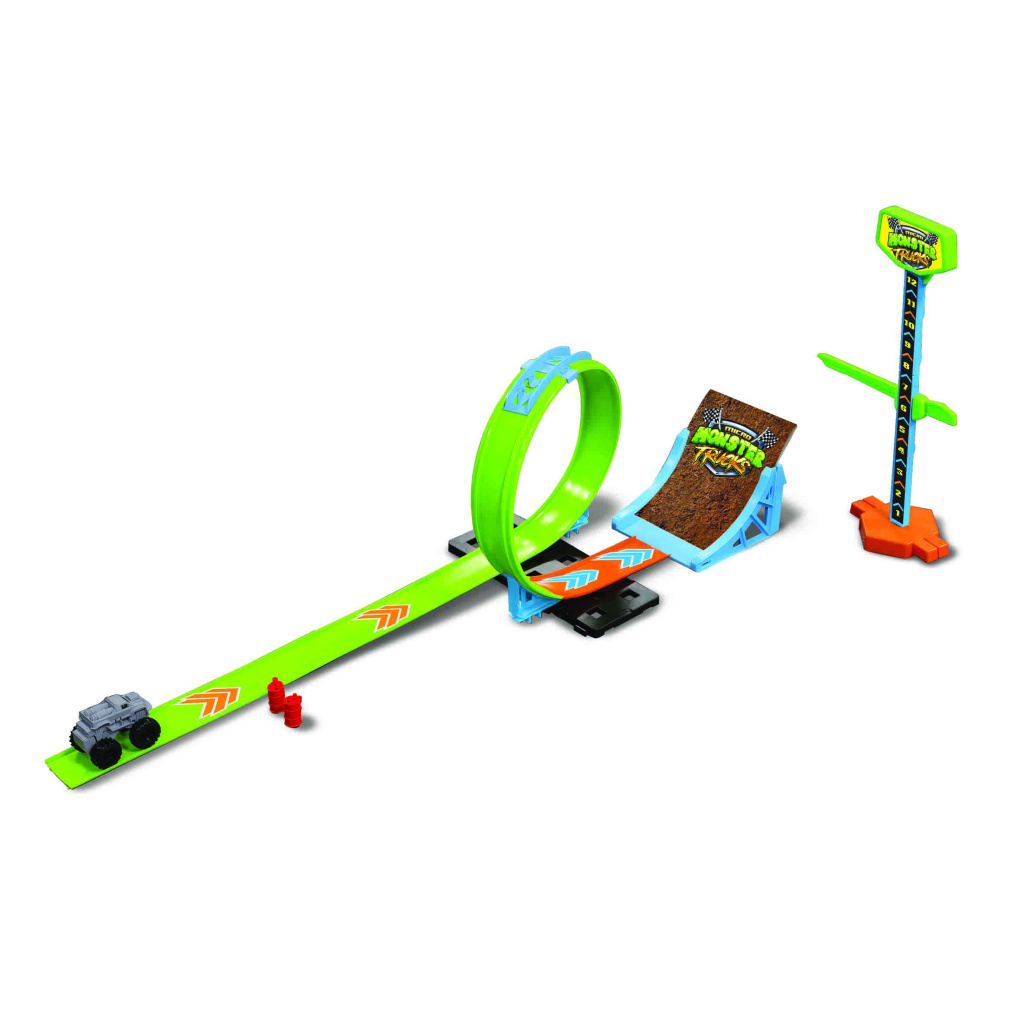 MAISTO 12557 TOR Z PĘTLĄ MONSTER TRUCKS