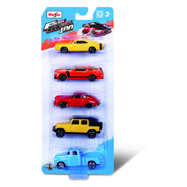 MAISTO 15017 FM 5 PACK MODELI 3-CALOWYCH
