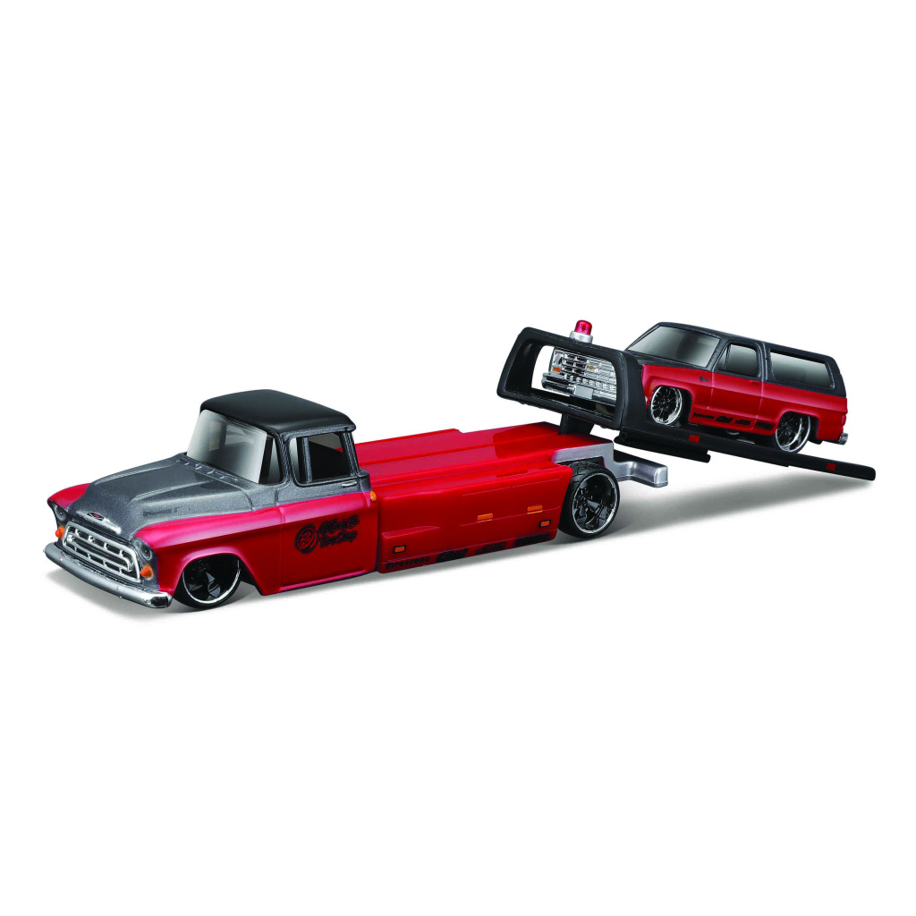 MAISTO 15055 CHEVROLET FLATBED+CHEVR.K5 BLAZ. 1/64