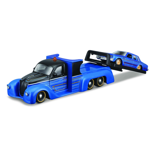 MAISTO 15055 MISSILE TOW FLATBED+CHEV.CAPRICE 1/64