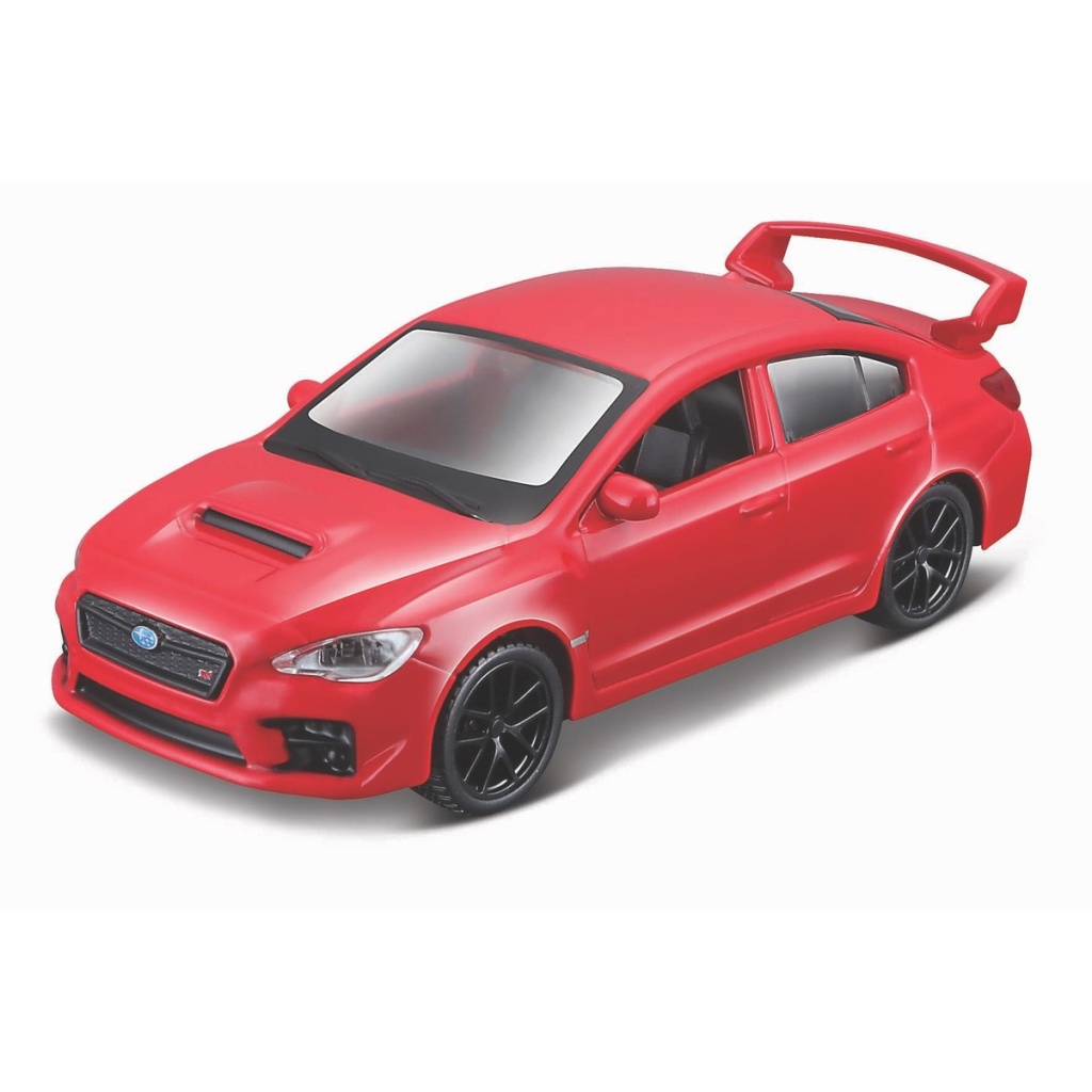 MAISTO 21001 PR SUBARU WRX STI 2017 CZERWONY