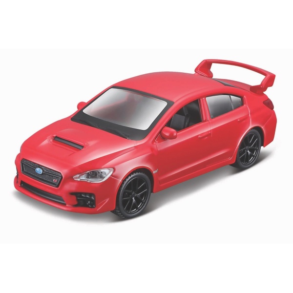 MAISTO 21001 PR SUBARU WRX STI 2017 CZERWONY