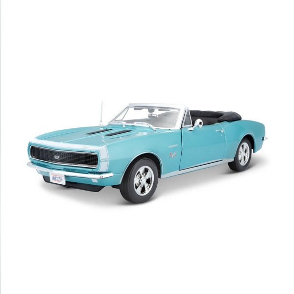 MAISTO 31684 CHEVR.CAM.SS CONV.1967 ZIELONY 1/18
