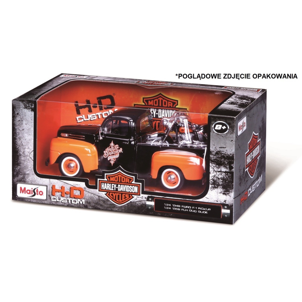 MAISTO 32171 HD FORD F-1 PICKUP+1948 FL PANH.1/24