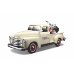 MAISTO 32194 HD CHEVROLET 3100 PICKUP+FLSTS 1/24