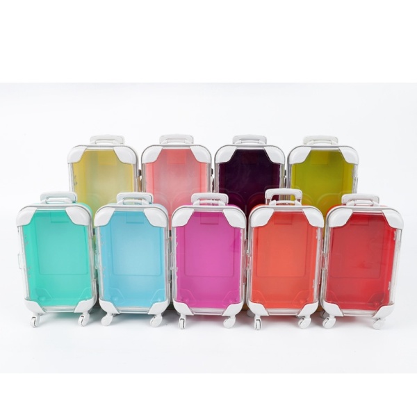 MAŁA WALIZECZKA 14x9x5 CM ZIELONA