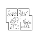DIAKAKIS KOLOROWANKA Z NAKLEJKAMI LILO&STITCH