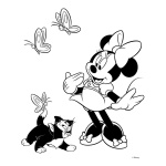 DIAKAKIS KOLOROWANKA Z NAKLEJKAMI MINNIE