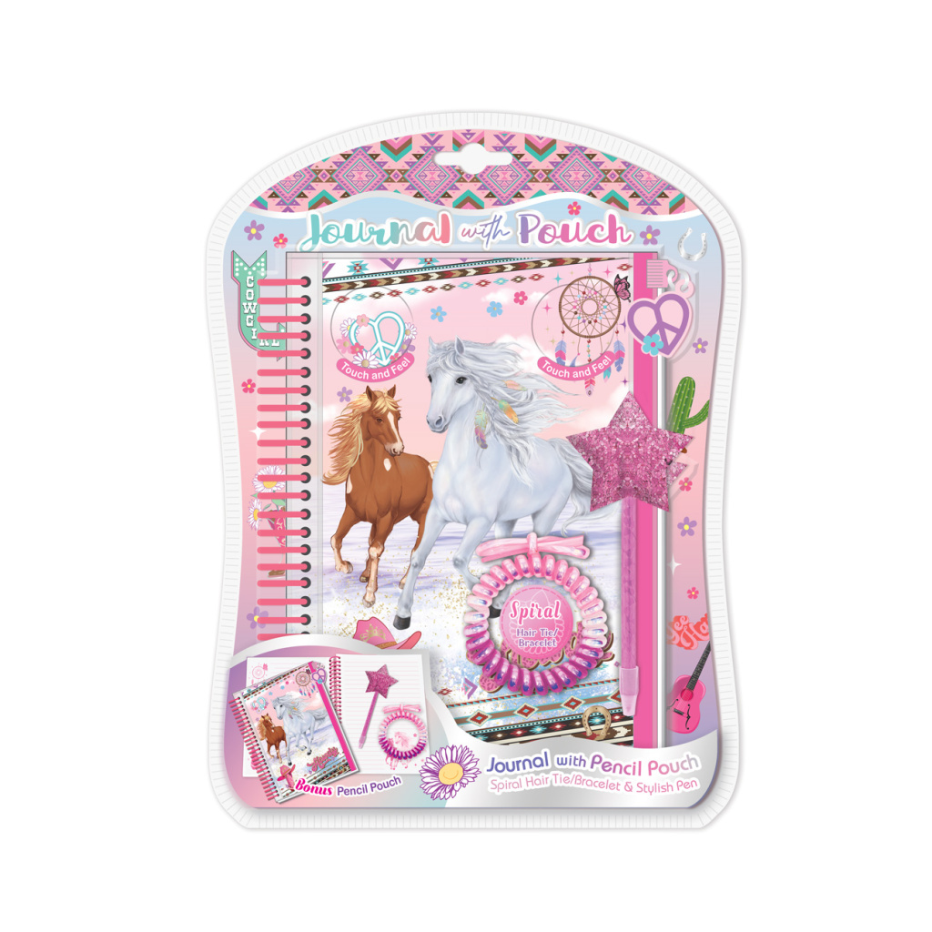 HOT FOCUS NOTATNIK NA SPIR. W SASZETCE KONIE