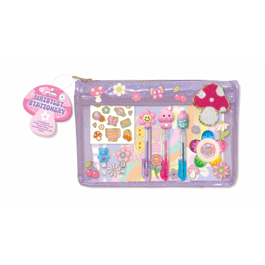 HOT FOCUS PRZYBORY DO PISANIA W SASZETCE GRZYBEK