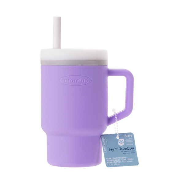 INFANTINO 308027 MÓJ PIERWSZY KUBEK 266ML LILIOWY