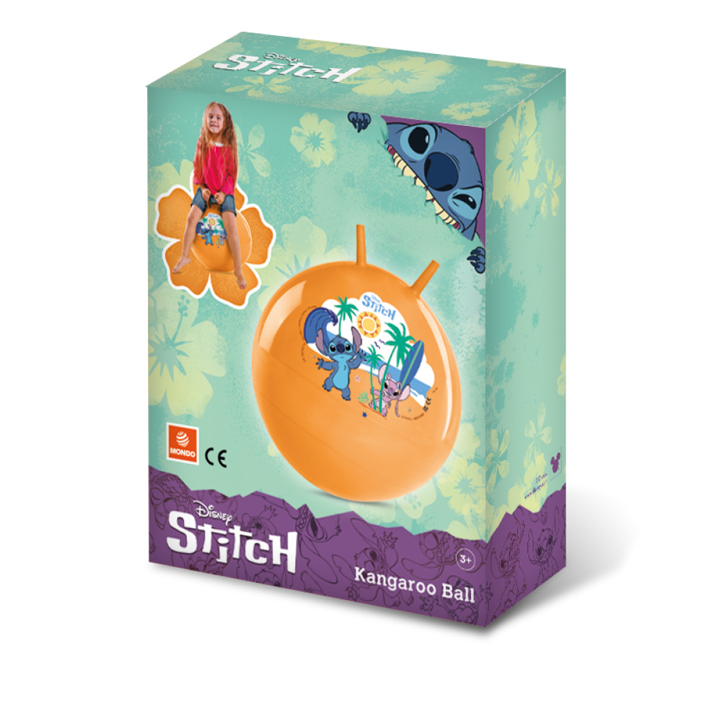 MONDO PIŁKA SKOCZEK KANGUR STITCH