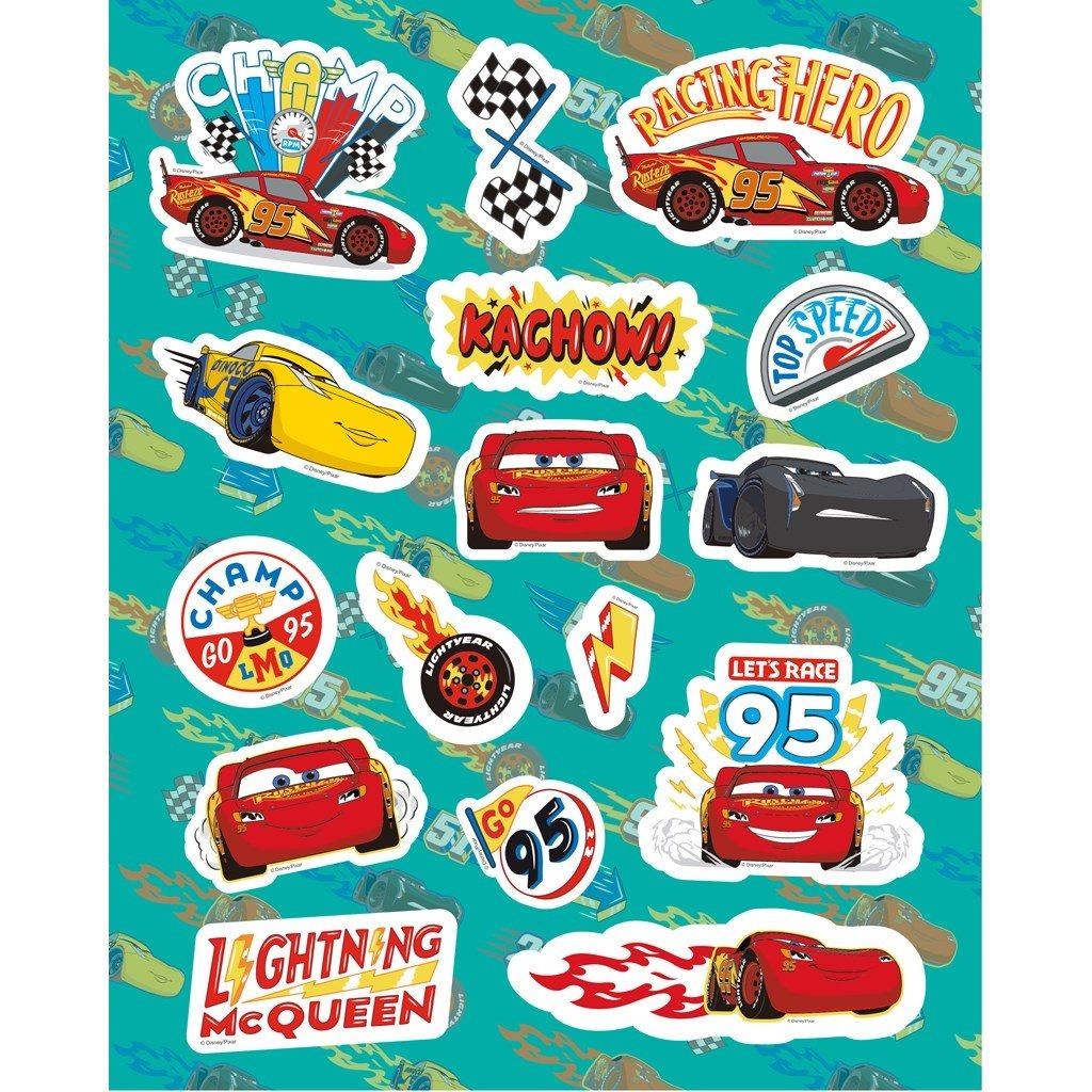 DIAKAKIS KOLOROWANKA Z NAKLEJKAMI CARS