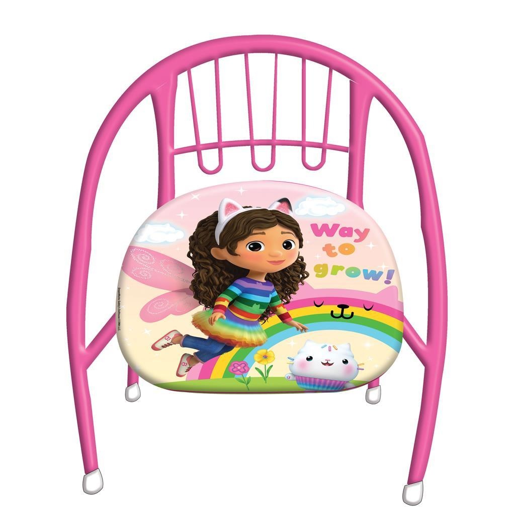 DIAKAKIS KRZESEŁKO METALOWE KOCI DOMEK GABI