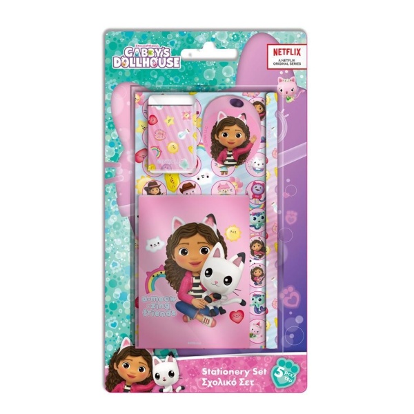 DIAKAKIS PRZYBORY SZKOLNE 5 EL.KOCI DOMEK GABI