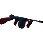 GONHER 132/6 METALOWY PISTOLET GANGSTERSKI 8 NABOI