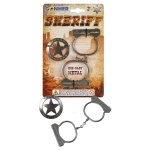 GONHER 314/0 KAJDANKI+METALOWA ODZNAKA SZERYFA