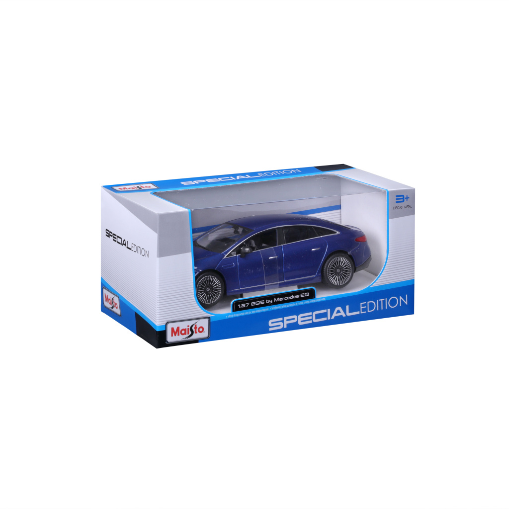 MAISTO 32902 MERCEDES-BENZ EQS 2022 NIEBIESKI 1/27