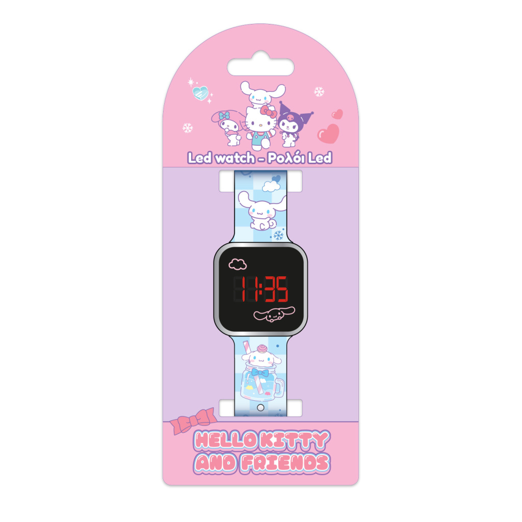 DIAKAKIS ZEGAREK CYFROWY LED CINNAMOROLL