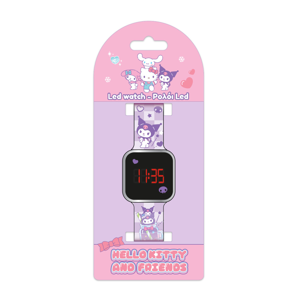 DIAKAKIS ZEGAREK CYFROWY LED KUROMI