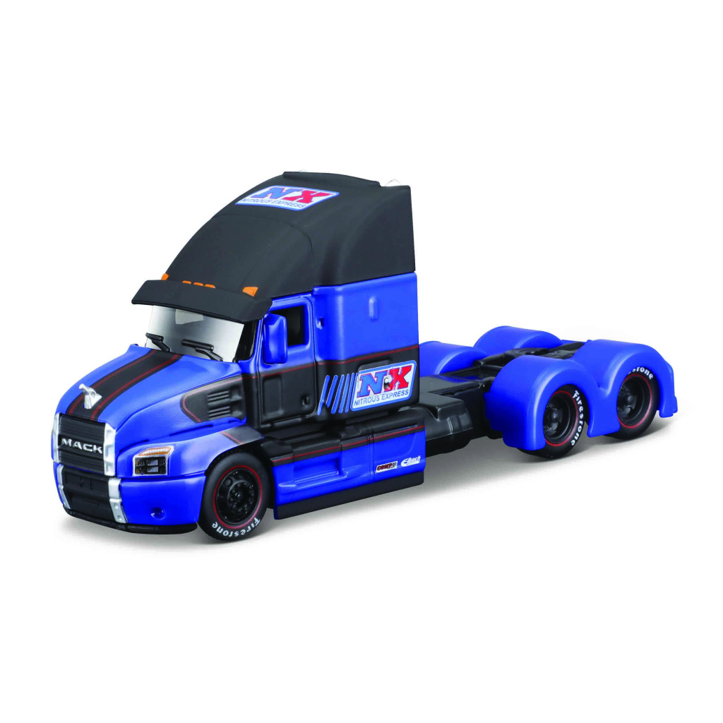 MAISTO 12389 CIĘŻARÓWKA MACK ANTHEM NIEBIESKA 1/64