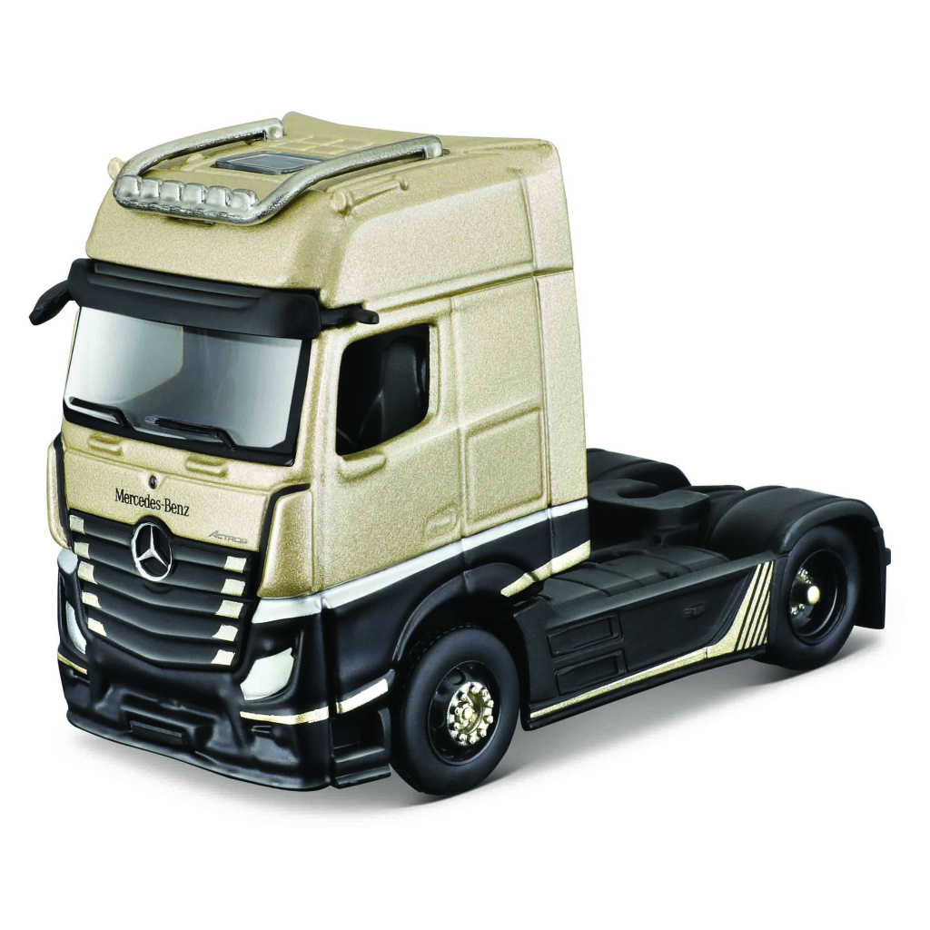 MAISTO 12389 CIĘŻARÓWKA MB ACTROS ZŁOTY 1/64