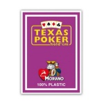 MODIANO KARTY TEXAS POKER JUMBO INDEX PLASTIC FIOL