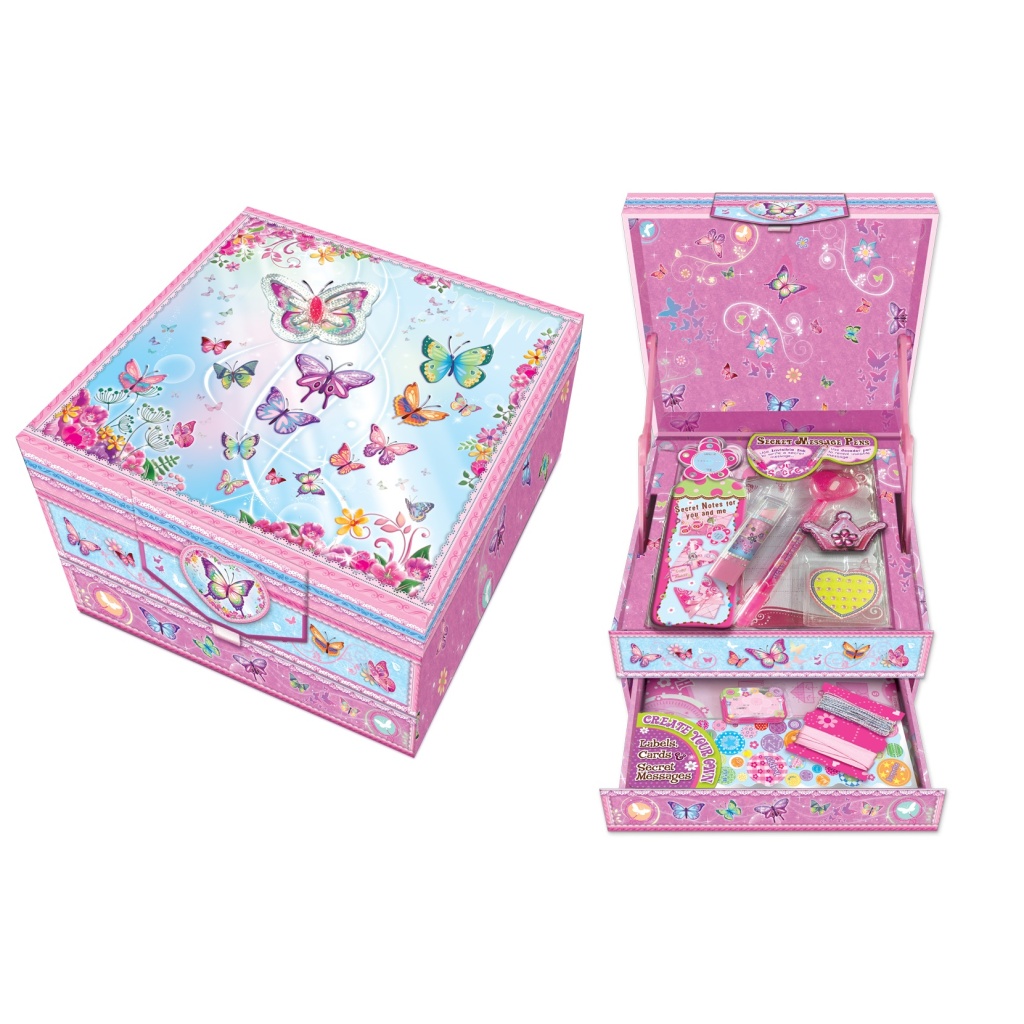 PECOWARE 178BG ZESTAW W PUDEŁKU Z SZUFL. MOTYLKI