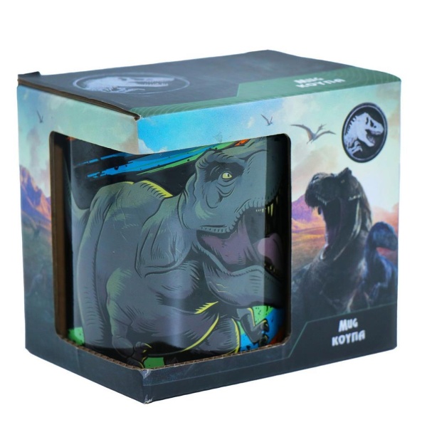 DIAKAKIS KUBEK CERAMICZNY 340 ML JURASSIC