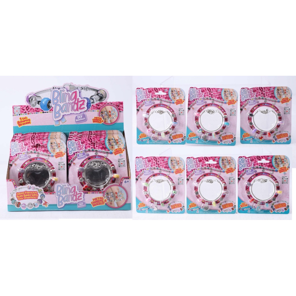 BLING BANDZ BRANSOLETKA Z CHARMSAMI