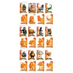 BRAINROT KARTY LAMINOWANE W SASZETCE