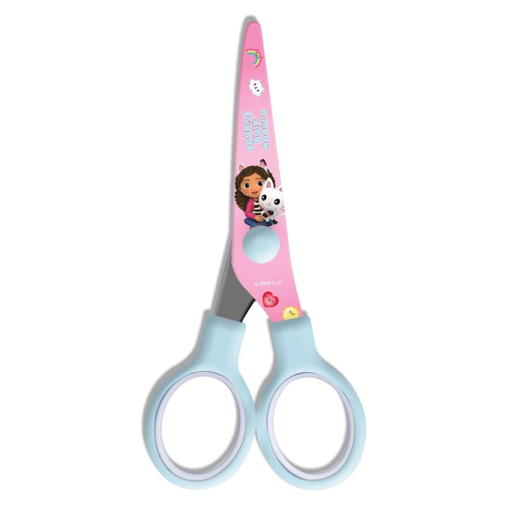 DIAKAKIS NOŻYCZKI METALOWE 13,5CM KOCI DOMEK GABI