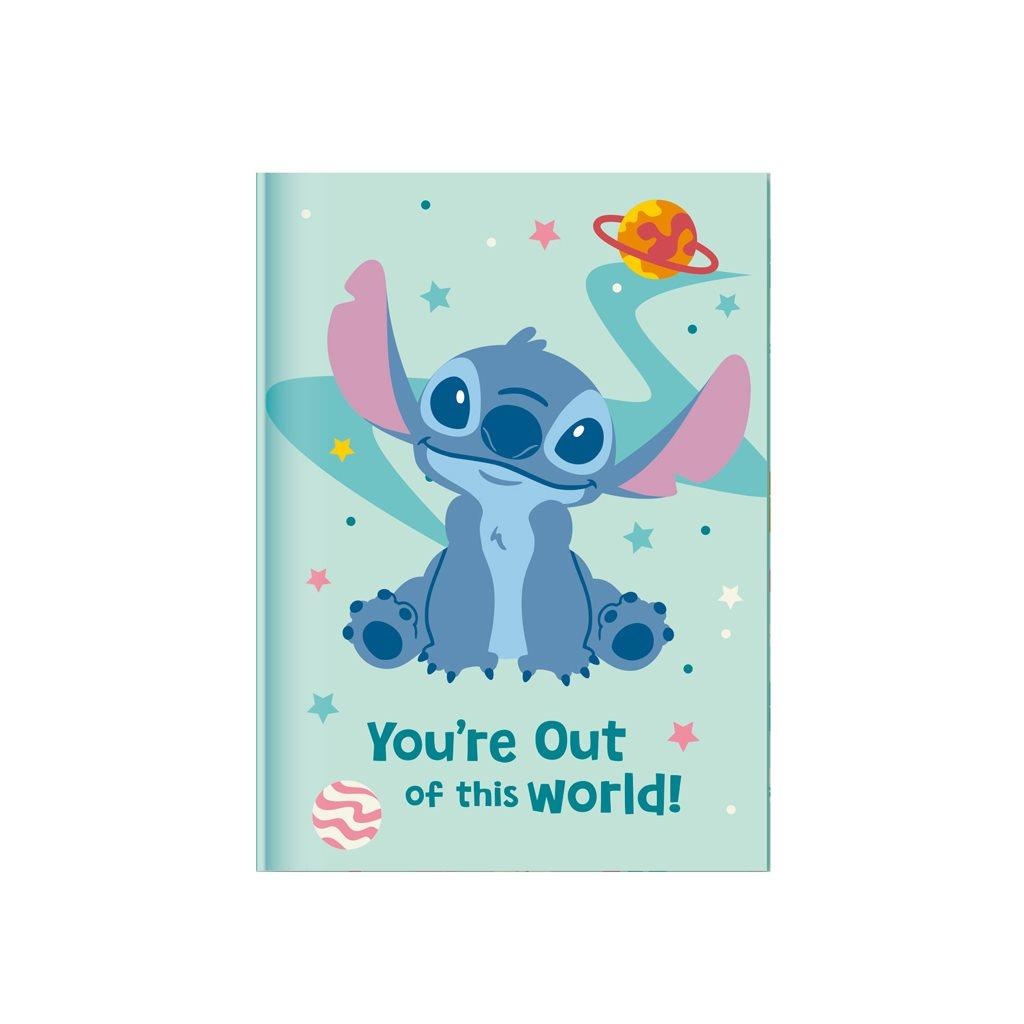 DIAKAKIS PAMIĘTNIK+DŁUGOPIS Z POMPONEM LILO&STITCH