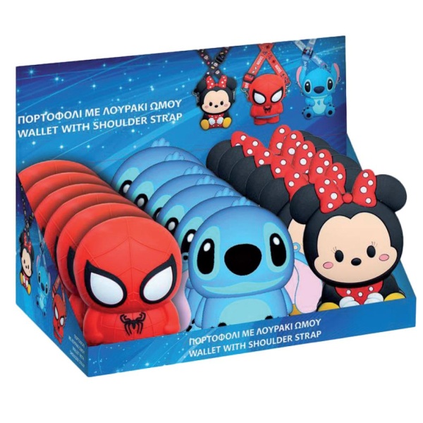 DIAKAKIS TOREBKA SILIKONOWA DISNEY DISPLAY 18 SZT.