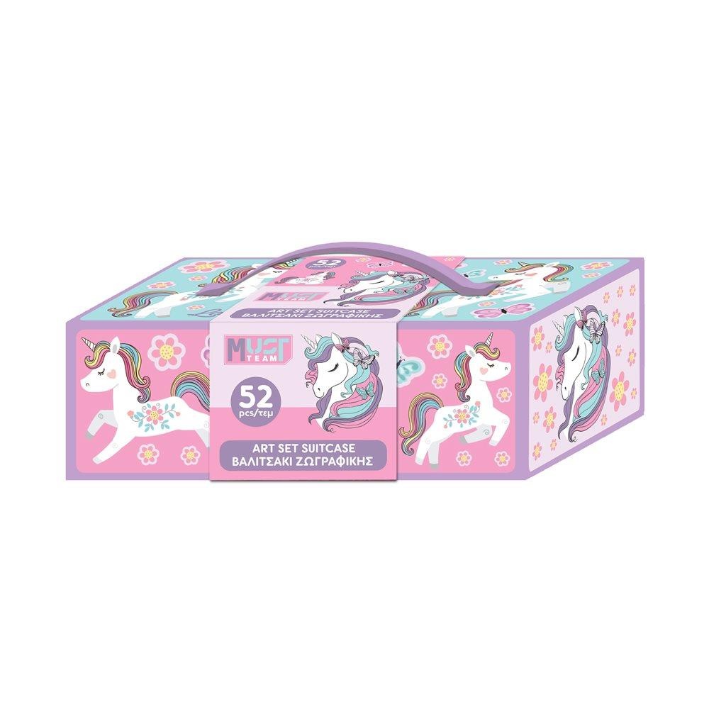 DIAKAKIS ZESTAW ARTYSTYCZNY W KUFERKU JEDNOROŻEC