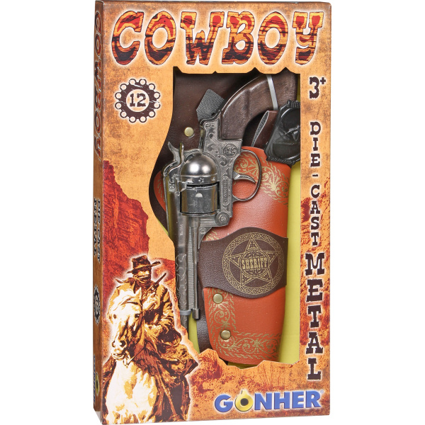 GONHER 149/0 METALOWY REWOLER KOWB.Z KABURĄ I PAS.