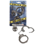 GONHER 324/0 ZESTAW MET.KAJDANKI POLICYJNE+ODZNAKA