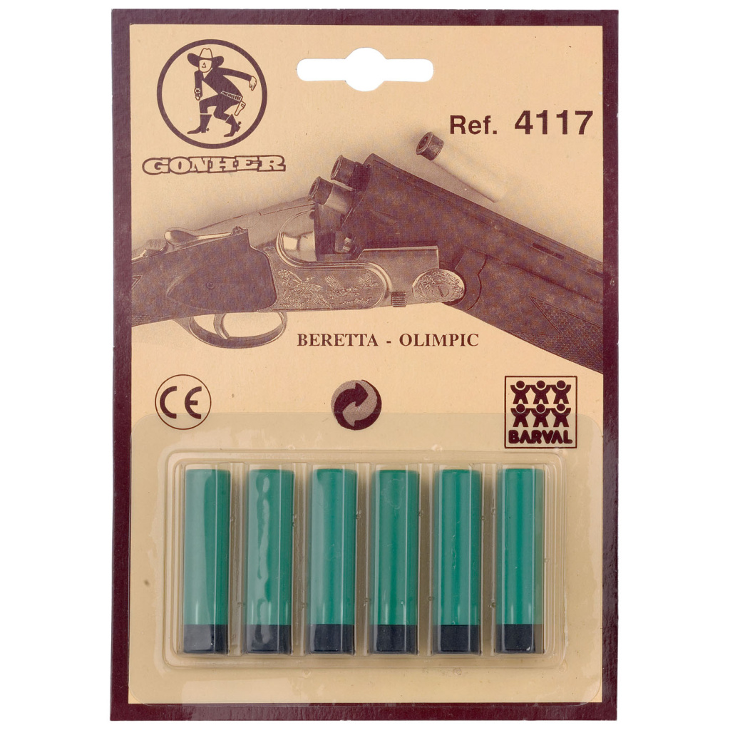 GONHER 4117/0 NABOJE DO DUBELTÓWKI 6 SZT.