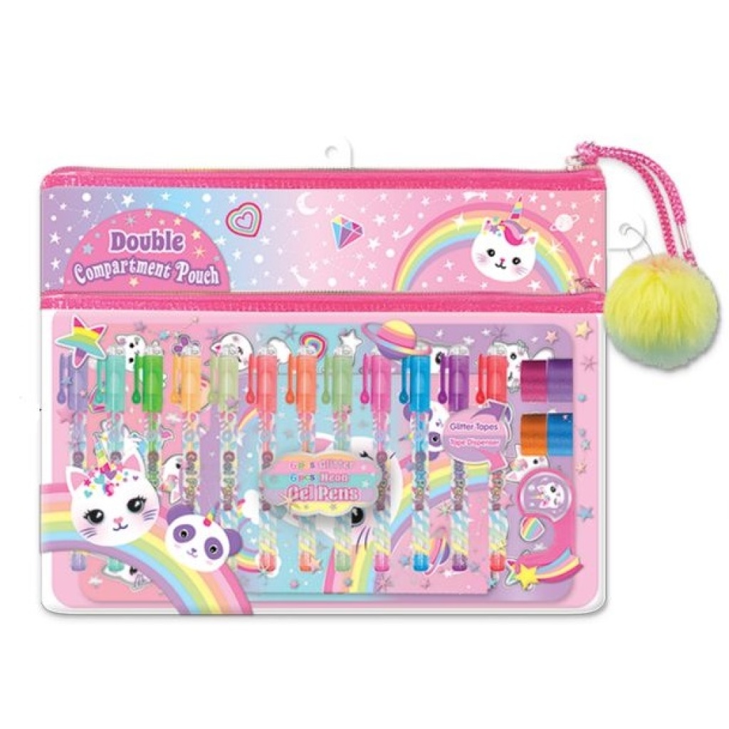 HOT FOCUS 12 DŁUGOPISÓW ŻELOWYCH KOTOROŻEC