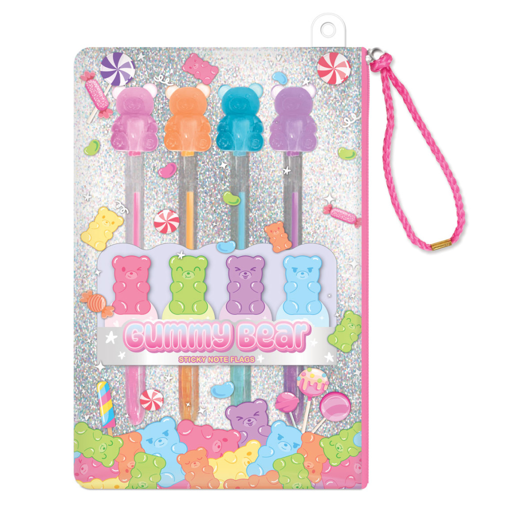 HOT FOCUS DŁUGOPISY ŻELOWE MISIE ŻELKI