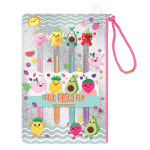 HOT FOCUS DŁUGOPISY ŻELOWE OWOCE