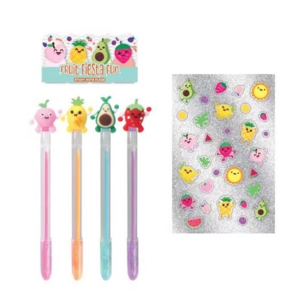 HOT FOCUS DŁUGOPISY ŻELOWE OWOCE