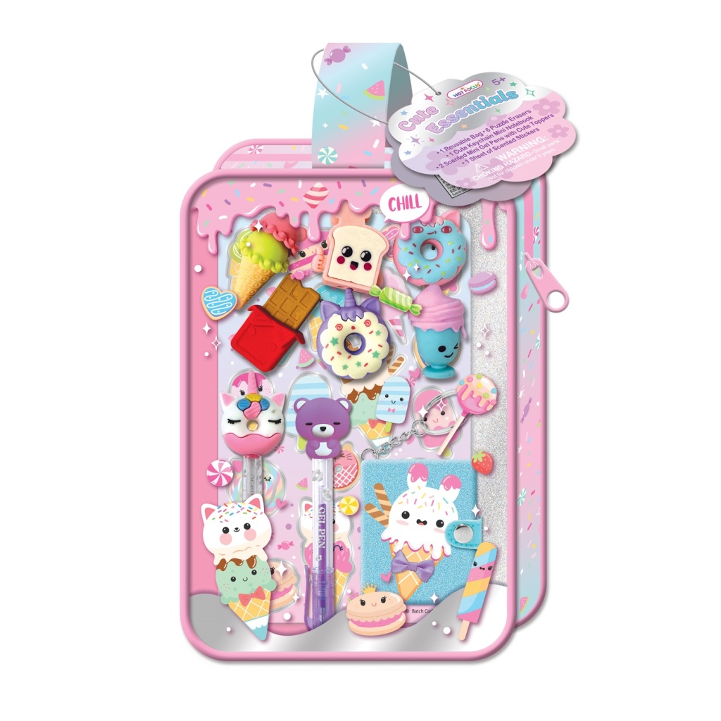 HOT FOCUS DŁUGOPISY ŻELOWE Z BRELOCZ. SŁODYCZE