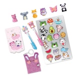 HOT FOCUS DŁUGOPISY ŻELOWE Z BRELOCZ. ZWIERZĄTKA