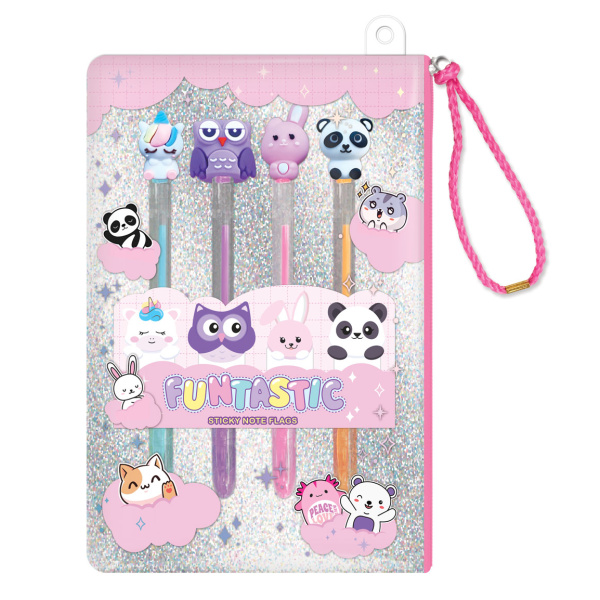 HOT FOCUS DŁUGOPISY ŻELOWE ZWIERZĄTKA