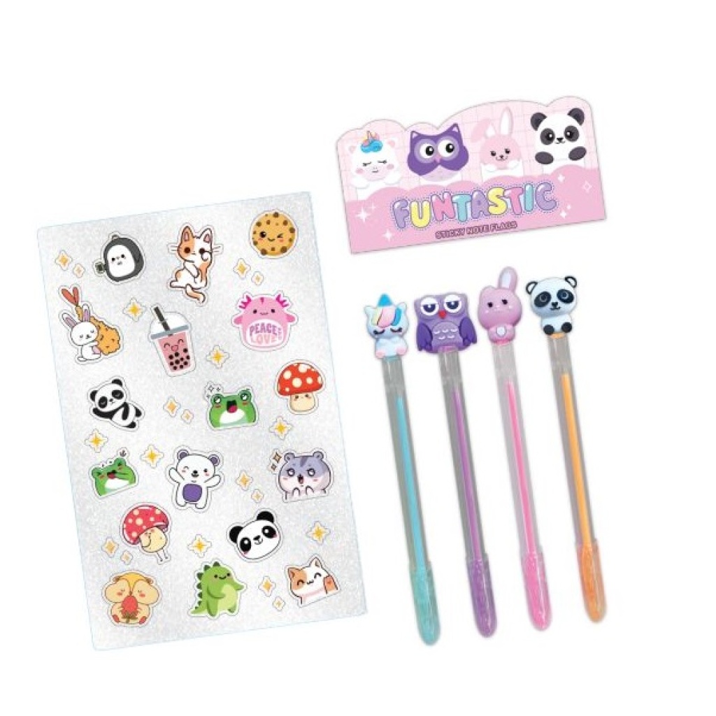 HOT FOCUS DŁUGOPISY ŻELOWE ZWIERZĄTKA