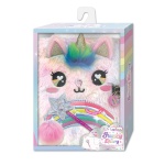 HOT FOCUS PAMIĘTNIK FUTRZANY Z DŁUGOP. JEDNOROŻEC